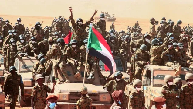 الجيش السوداني يدفع بـ 22 قافلة عسكرية إلى كردفان