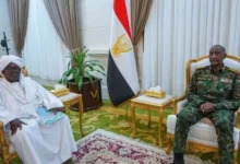 البرهان يبحث مع سلطان دار مساليت