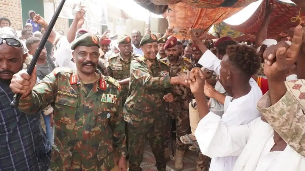 البرهان من مروي: ماضون في الحسم العسكري وتحرير كل شبر من السودان