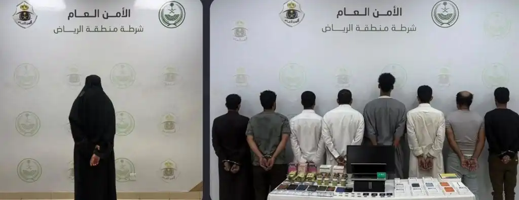 9 مقيمين سودانيين ويمنيين في قبضة شرطة الرياض